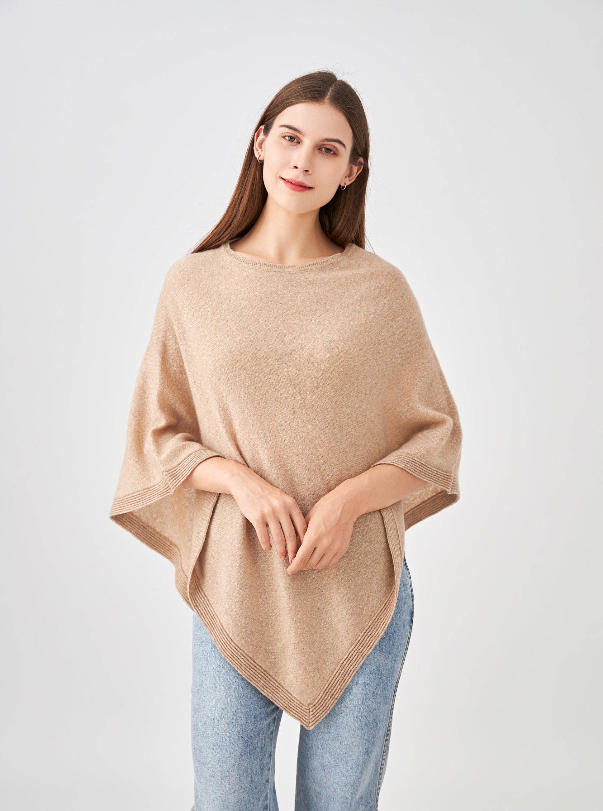 jw.atelier - Wholesale Poncho - Women's - 100% cashmere poncho10