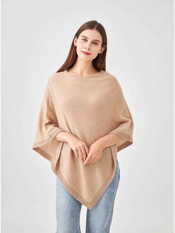 jw.atelier - Vendita all'ingrosso Poncho - Donna - Poncho 100% cashmere10