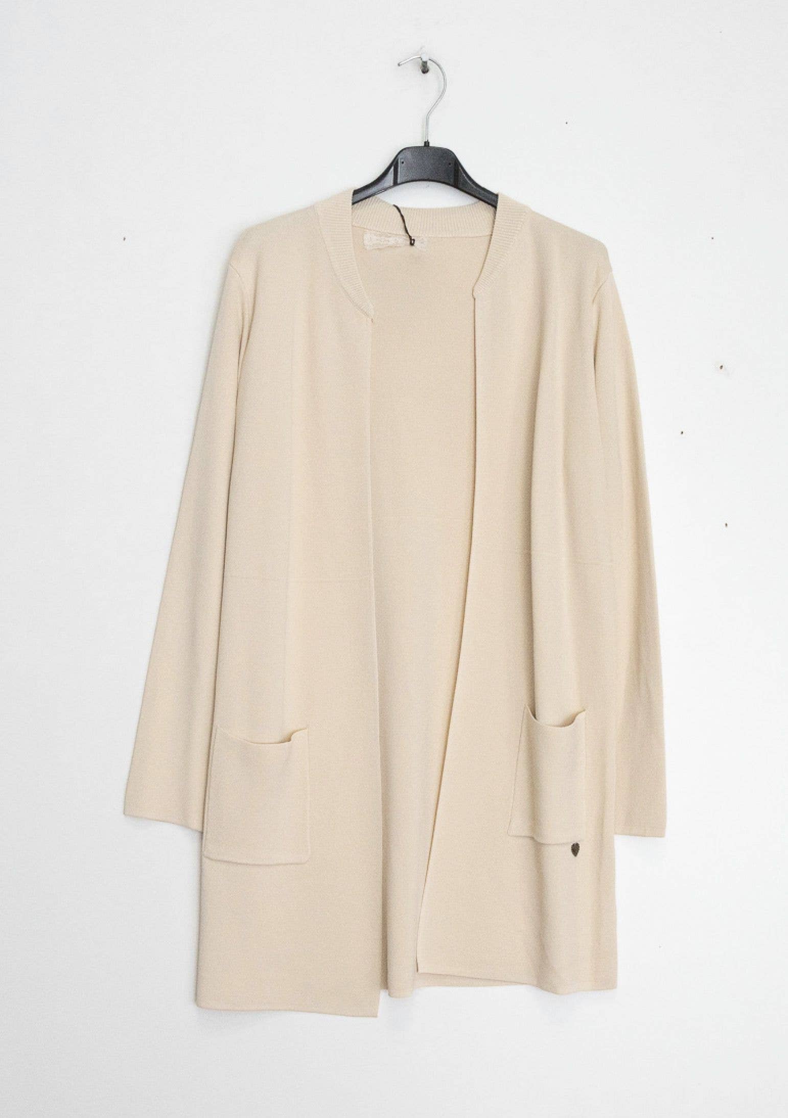 Happy look - Vendita all'ingrosso Cardigan - Donna - Gilet lungo in maglia fine 12