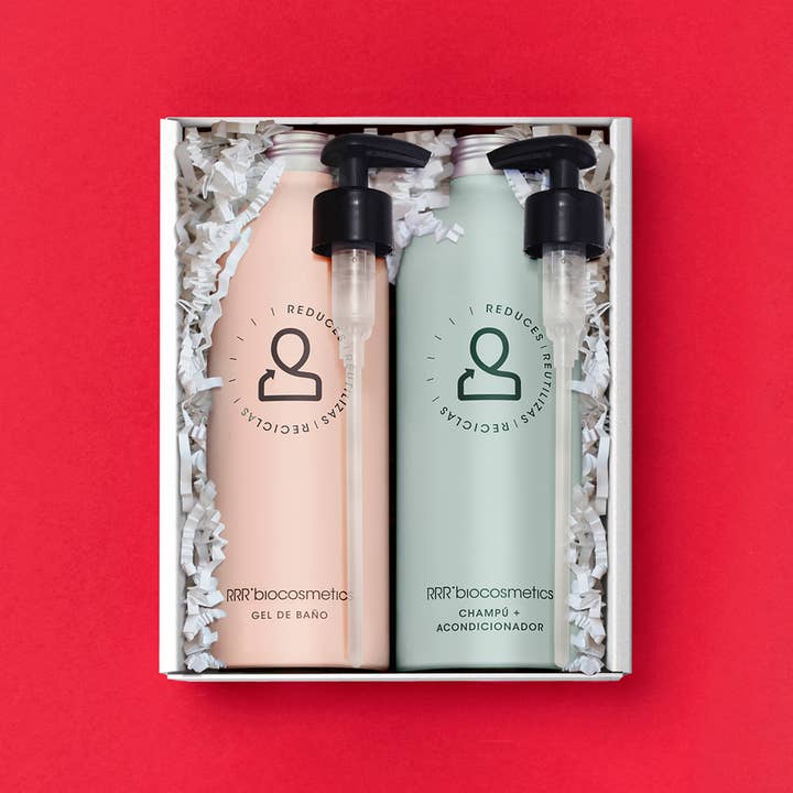 RRR'biocosmetics – wholesale 2-i-1 schampo och balsam – JULKOMBOPAKET SCHAMPO + BALSAM OCH DUSCHGEL