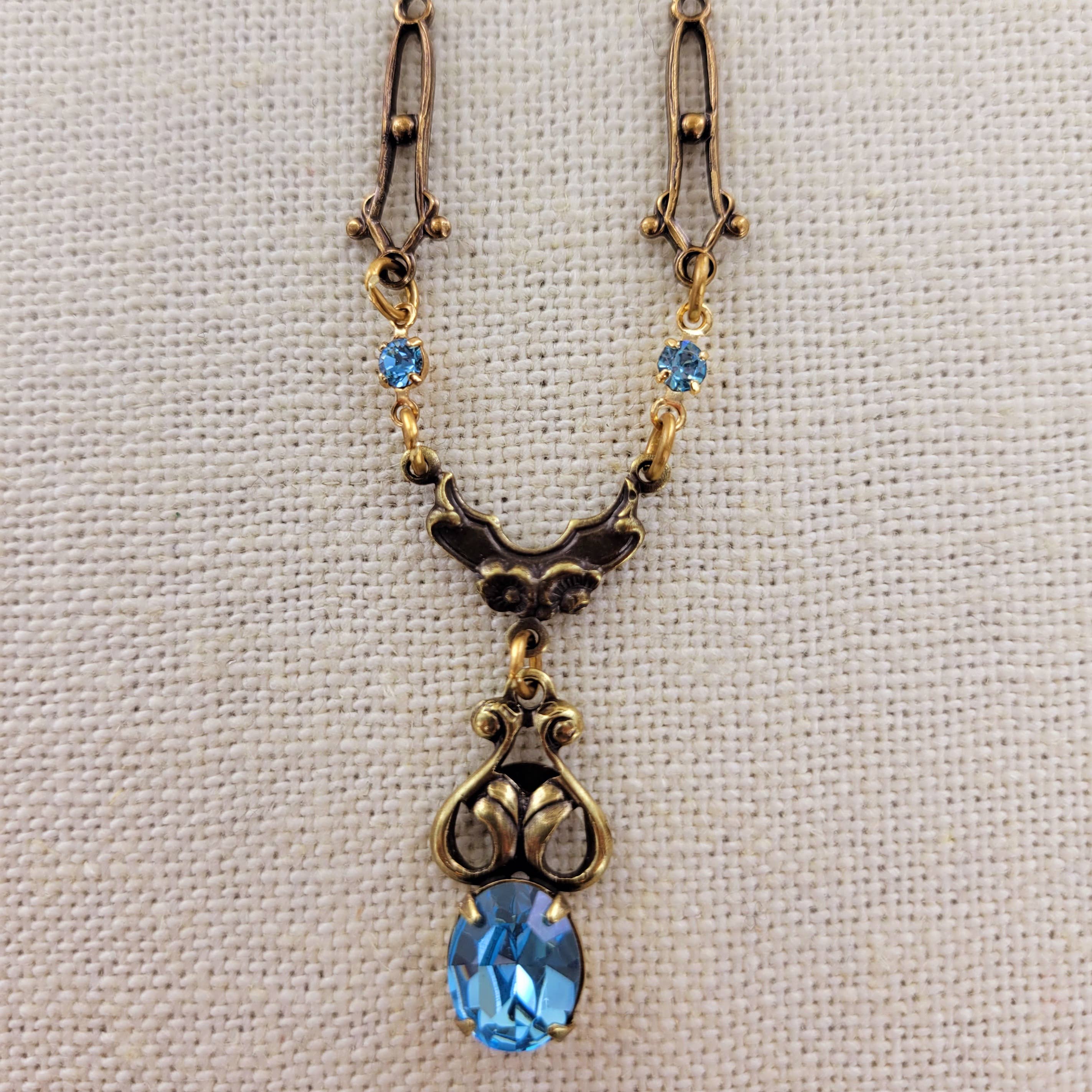 Sadie Green's Jewelry - Wholesale Pendant/Charm Necklace - Victorian Reproduction Necklace N4889