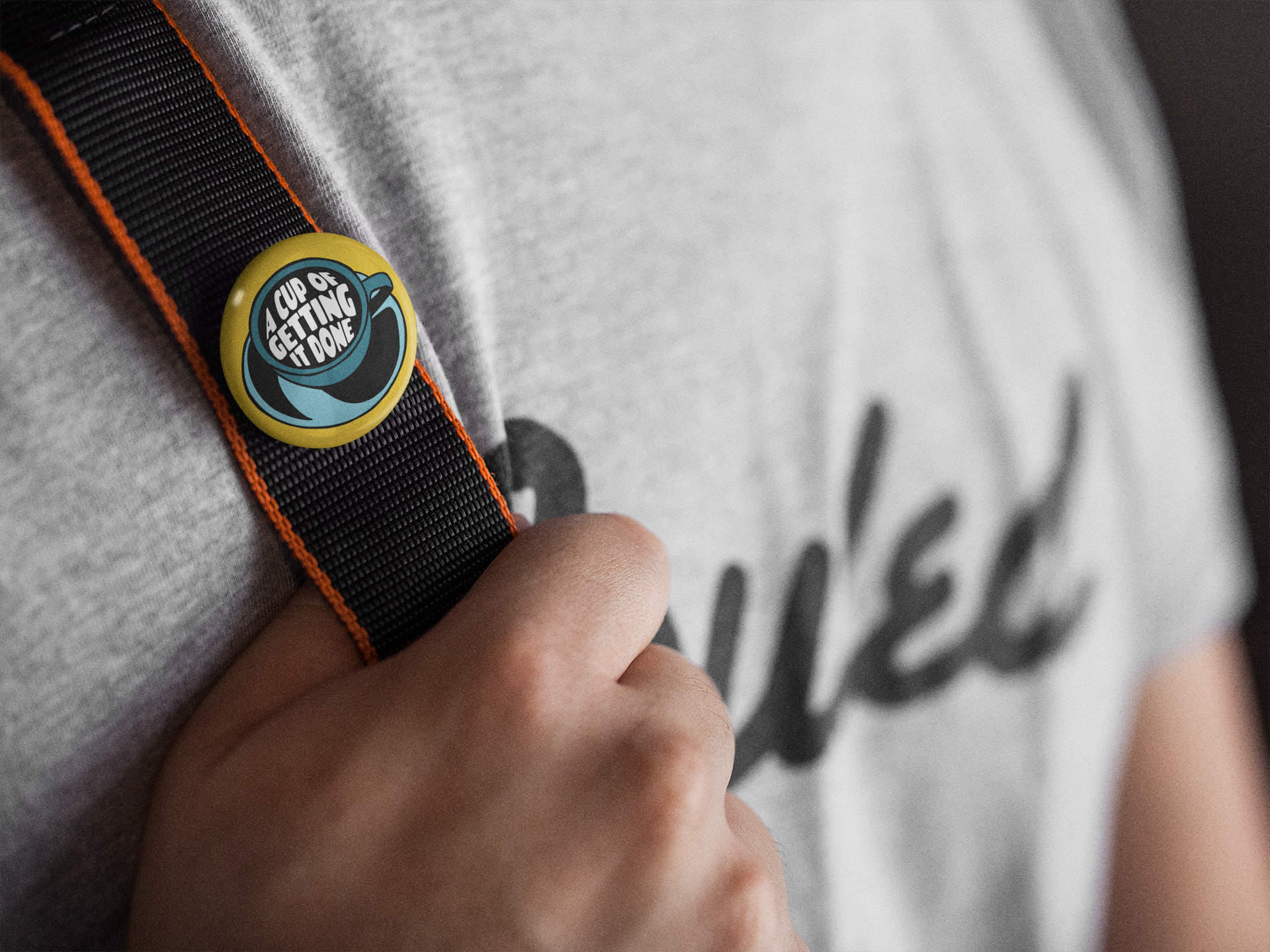 Anna B. Shop - Venta al por mayor Botón/prendedor - Set de insignias Coffee Lover, botón con forma de pin e imanes3