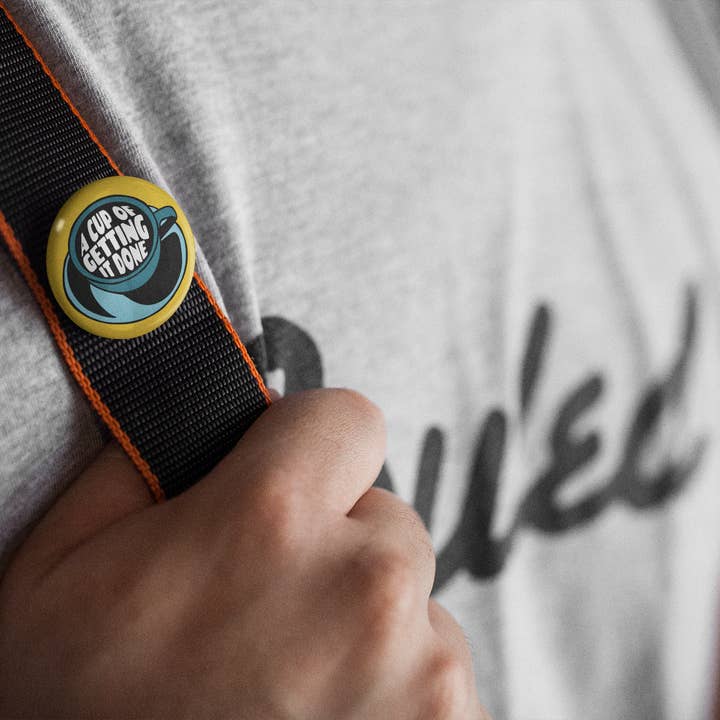 Anna B. Shop - Wholesale Lapel Pin/Button - Coffee Lover Badge Set, Pin Button, Magnets3