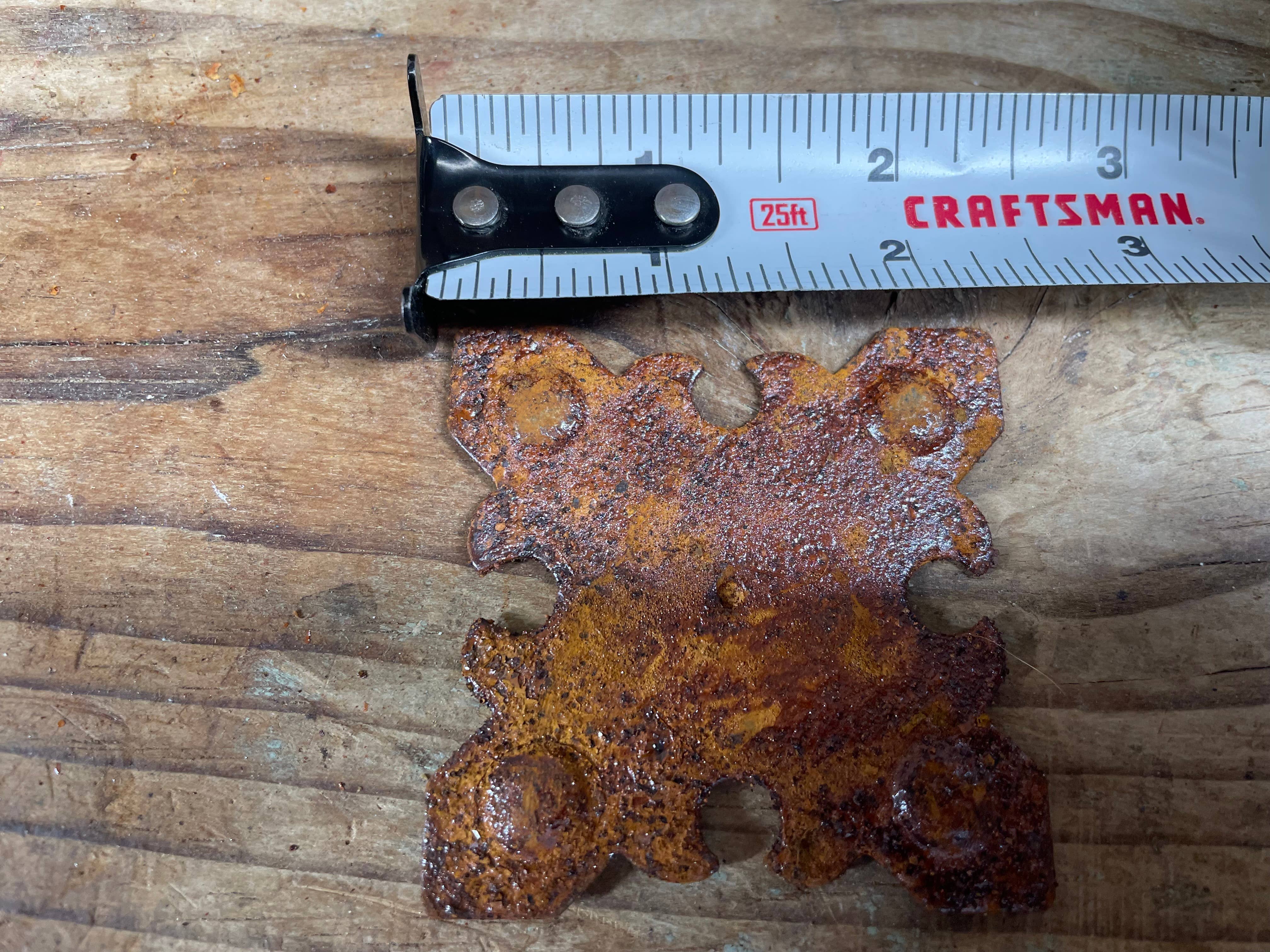 My Amigos Imports - Wholesale Wall Accent - Great Buy-ER-Rustic Iron Medallions- 3 inches-Iron Hardware7