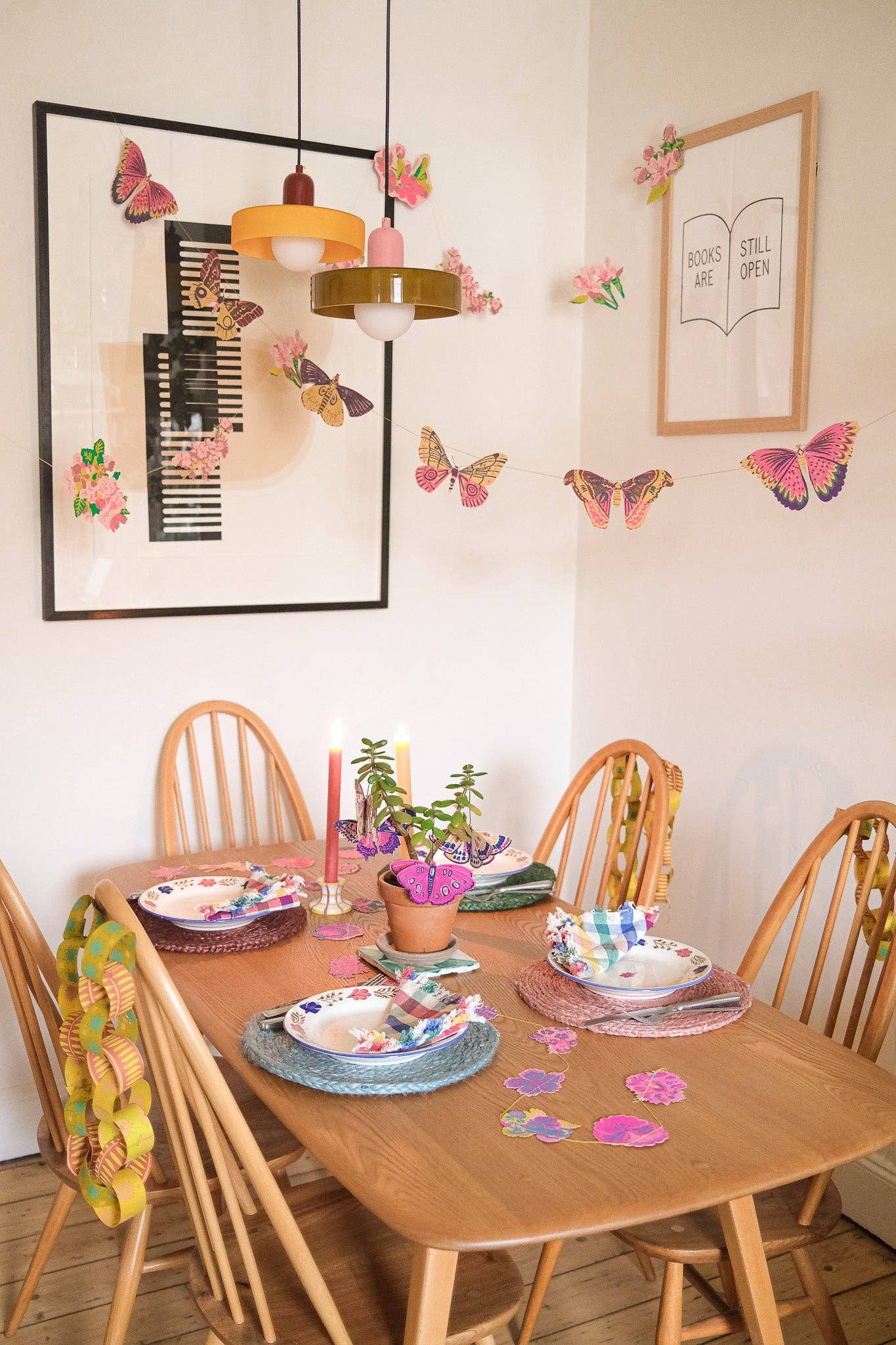 East End Press - Wholesale DIY Craft Kit - UK/EU: Yellow and Green Paper Chain Kit14