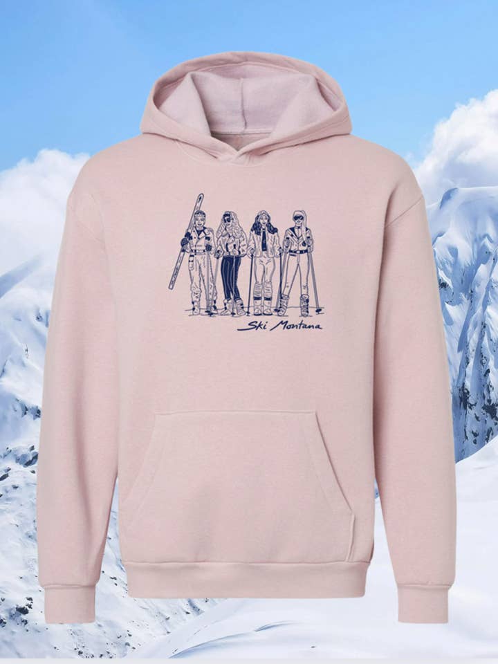 Sudadera con capucha Ski Lady Gang Reflex para venta al por mayor de Intrigue Ink