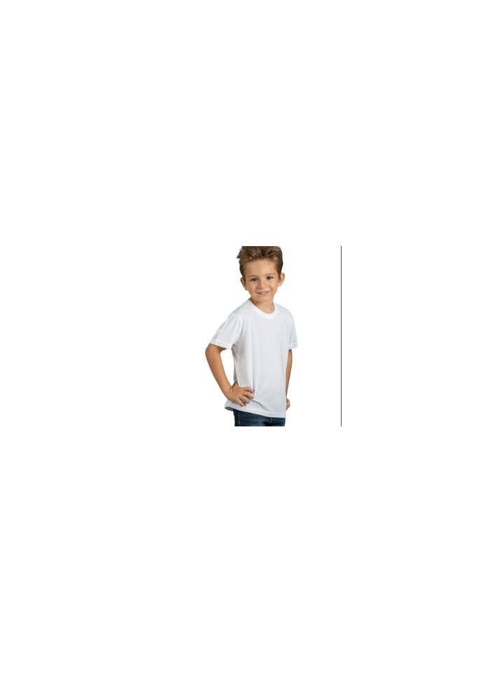 STAR WAY, S.L. - Wholesale Screen Printed T-Shirt - Kids - Children's short sleeve polyester t-shirt for children to sublimate