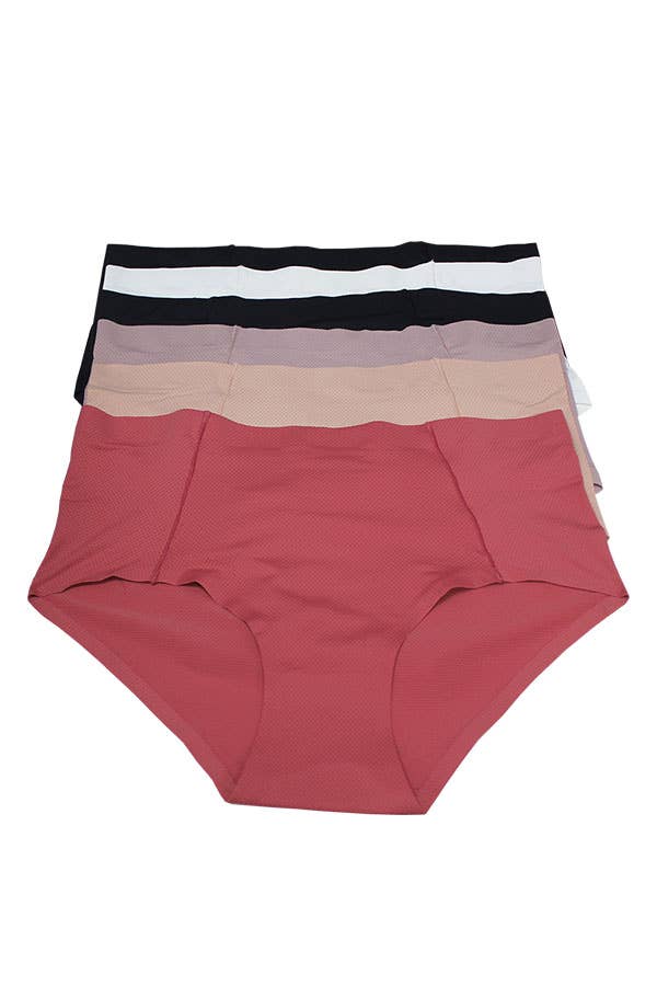 Assorted Color Youmita laser cut Panty - 90072-PTY-S-6 for wholesale on Faire19