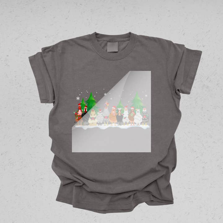 DTF Office - Wholesale Sublimation Transfer - Christmas Chicken DTF Transfer2