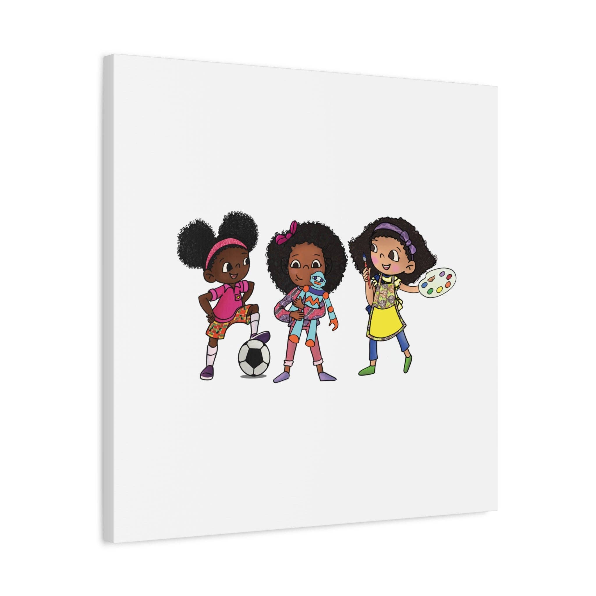 Ikuzi Dolls - Wholesale Art Print - Kids & Baby - Kids' Canvas Wall Art - Playful Characters for Creative Spaces228