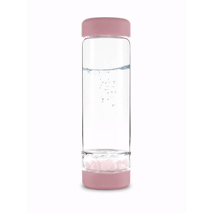 VitaJuwel USA - Vente Bouteilles d'eau - Inu ! ROSE | Bouteille d'eau en cristal DIY