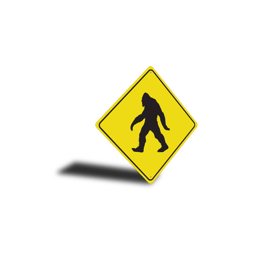 Lizton Sign Shop, Inc - Wholesale Sign - Bigfoot Crossing Diamond Sign2