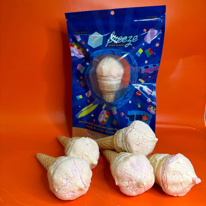 Freeze Dried Sweets – wholesale Boiled sweets – Ice Cream Mallows 1 Piece - Freeze Dried Sweets1
