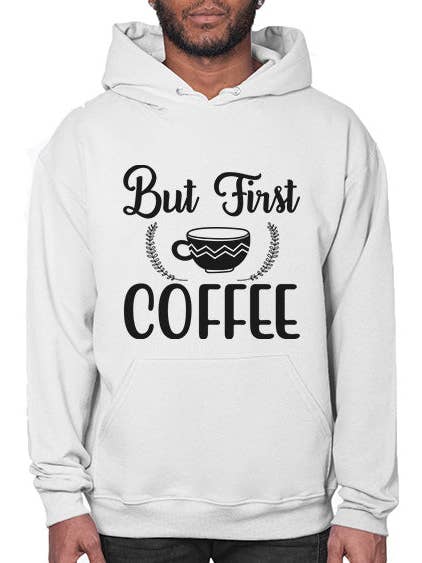maar eerst koffie 693# - koffie- Hoodie voor wholesale door tshirt unlimited