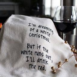 ellembee gift - Wholesale Tea Towel - I'm dreaming of a white Christmas Decor kitchen tea towels1