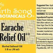 Birth Song Botanicals Co. - Wholesale Bath/Body Oil - Earache Relief Oil with Garlic and Mullein Flowers5