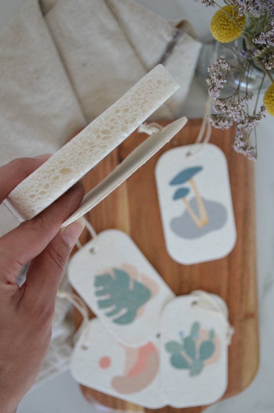 Me Mother Earth - Wholesale Dishcloth -  Pop Up Dish Sponges 3-Pack | Compostable + Zero Waste3