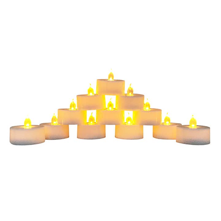 KINREX - Vendita all'ingrosso Candela senza fiamma - Candele Tealight senza fiamma - Candele votive a led