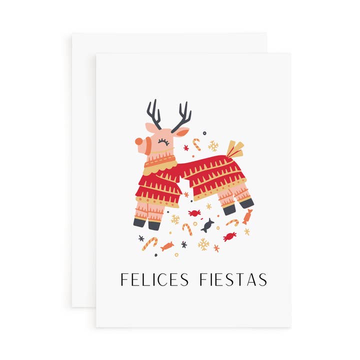 Carte Piñata Renne pour la vente par Things in Spanish
