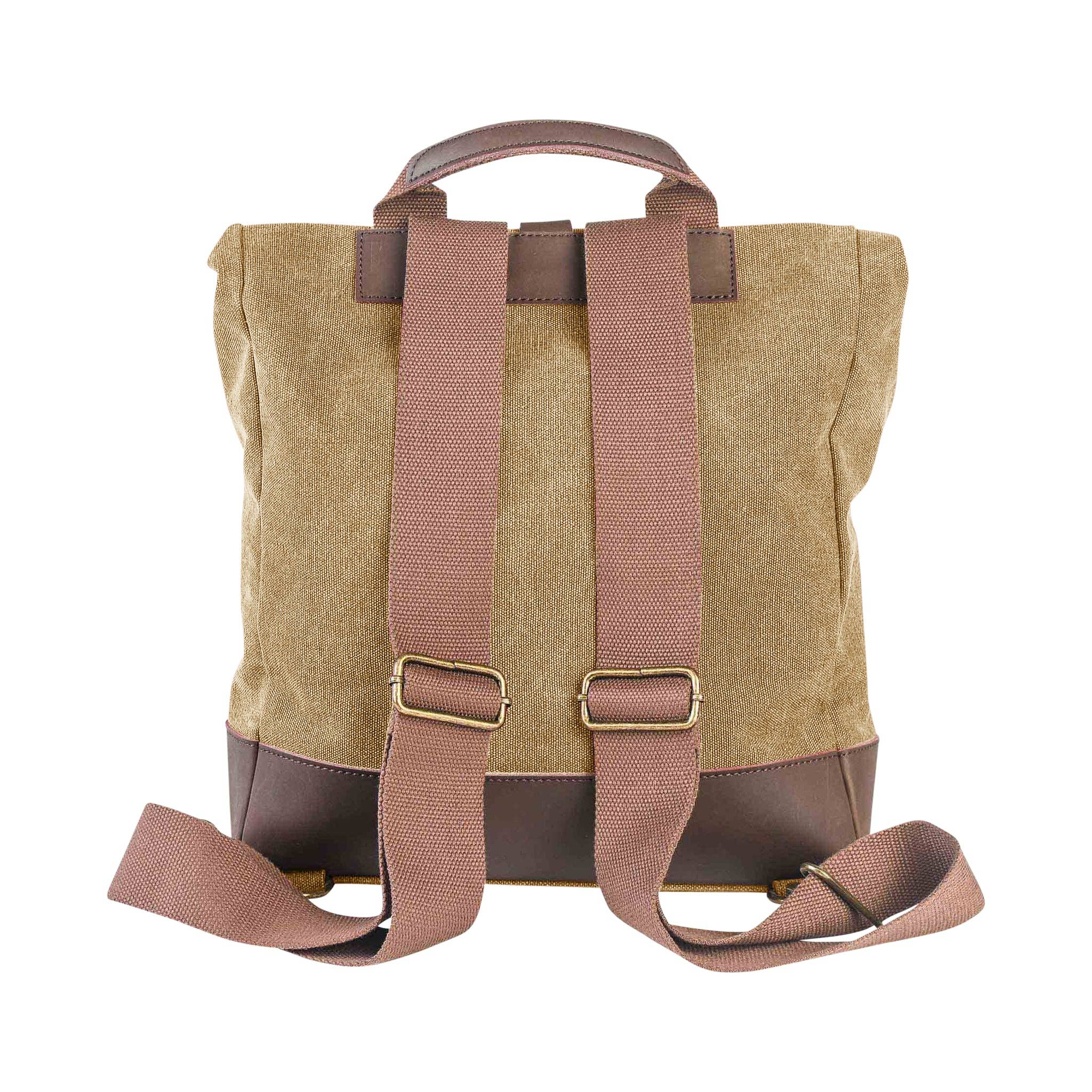 ZEDE PARIS - Vente Sac à dos – unisexe - ECOLE MILITAIRE - Sac à dos en toile et cuir20