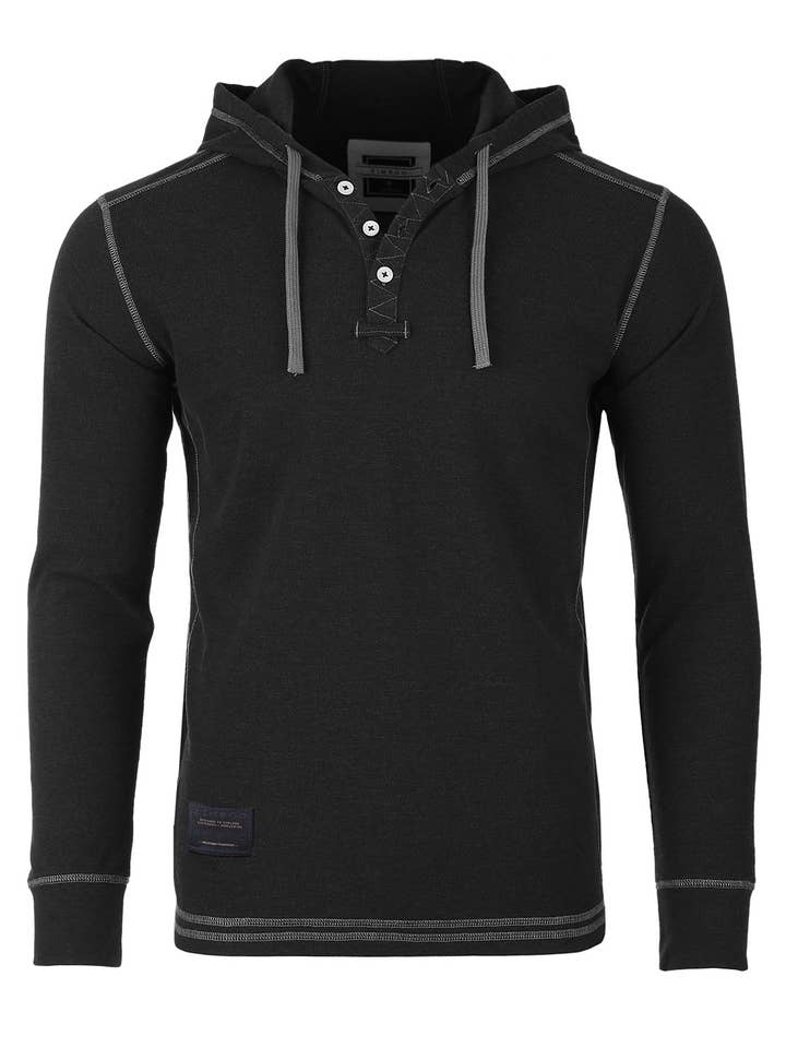 NUOVO Arrivo - Felpa Termica a Maniche Lunghe da Uomo Casual Basic per la vendita all'ingrosso da parte di ZIMEGO