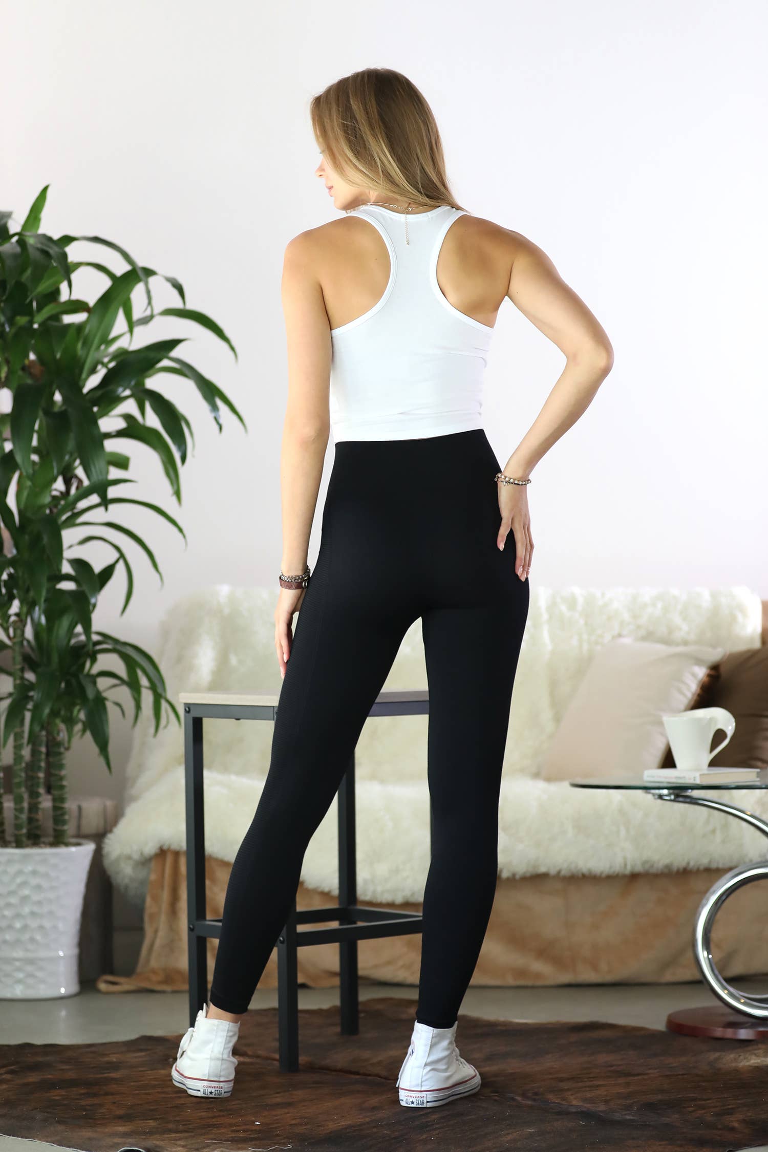 42POPS - Wholesale Knit Top - Women's - ,,.42POPS Fitted Racerback Cotton Spandex Jersey Crop6