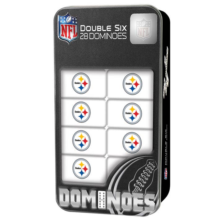 Pittsburgh Steelers Dominoes for wholesale by Masterpieces Puzzles