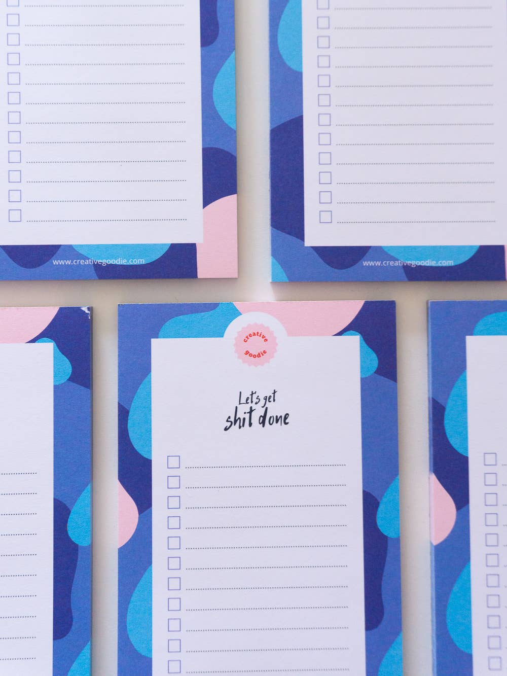 Creative Goodie - Wholesale Notepad - Let's get shit done Notepad, Daily tasks and planning5