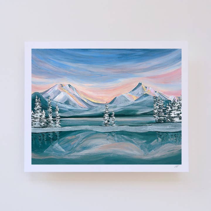 Sparks Lake Sunrise - Fine Art Print for wholesale by Lindsay Gilmore