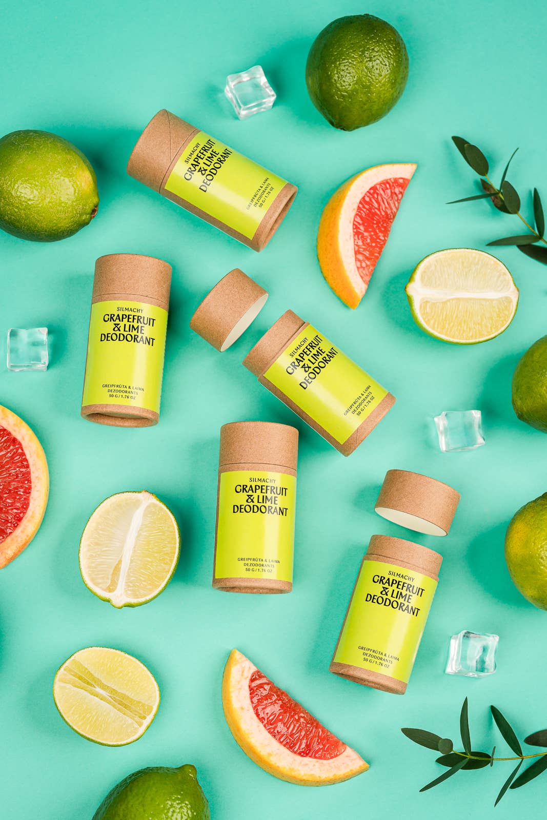 SILMACHY cosmetics - Vente Déodorant – unisexe - Déodorant naturel stick pamplemousse et citron vert – sans aluminium4