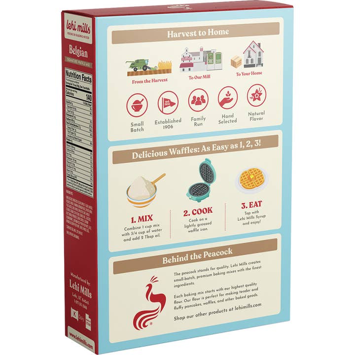 Lehi Mills - Wholesale Pannenkoekenmix - Belgische wafelmix2