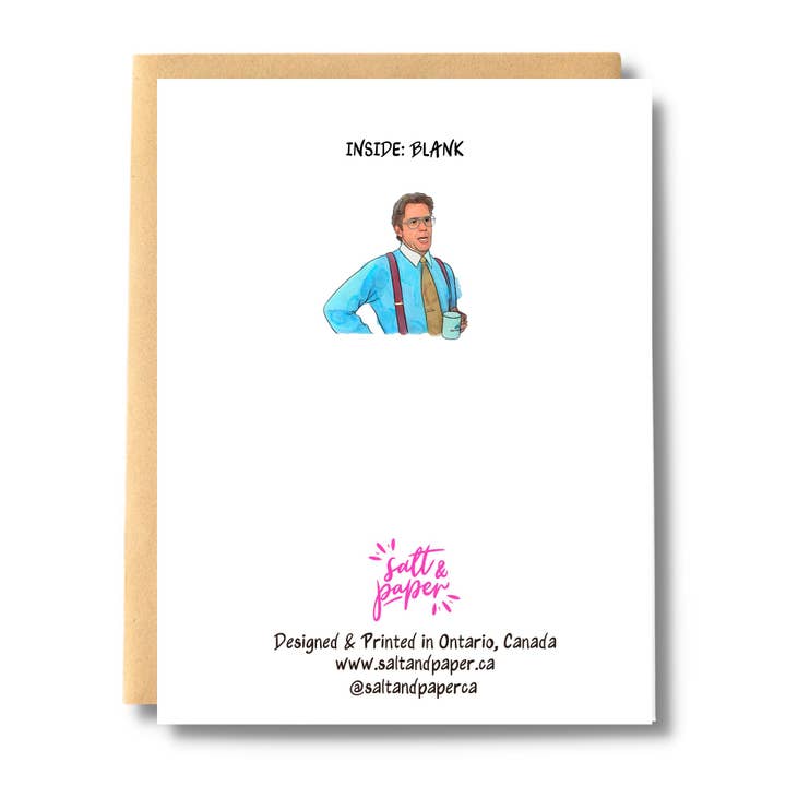 Salt & Paper - Wholesale Birthday Card - Office Space Birthday Card1