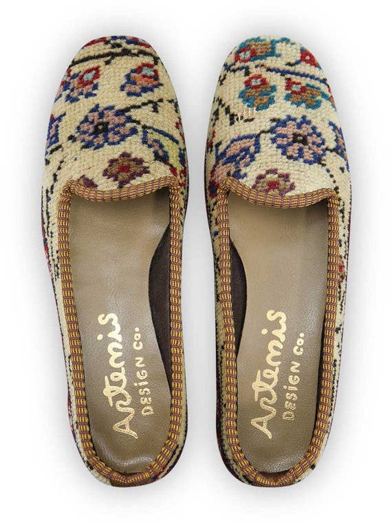 Mocassins en moquette pour femmes - Taille 8.5 pour la vente par Artemis Design Co.