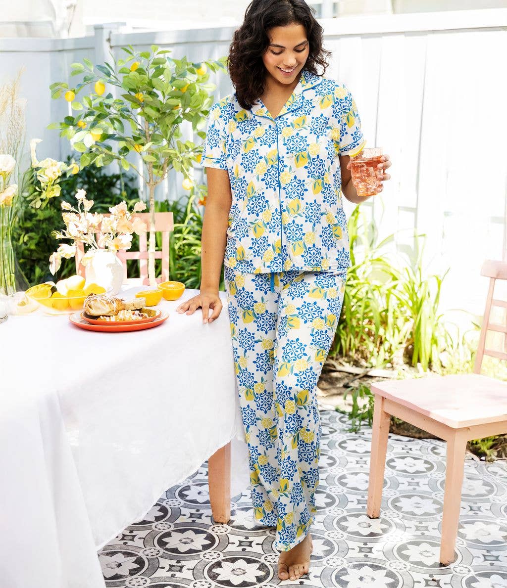 DM Merchandising - Venta al por mayor Pantalones de chándal/cómodos - Mujer - Hola Mello Pantalones de Salón Lazy Daisy Stock Abierto7