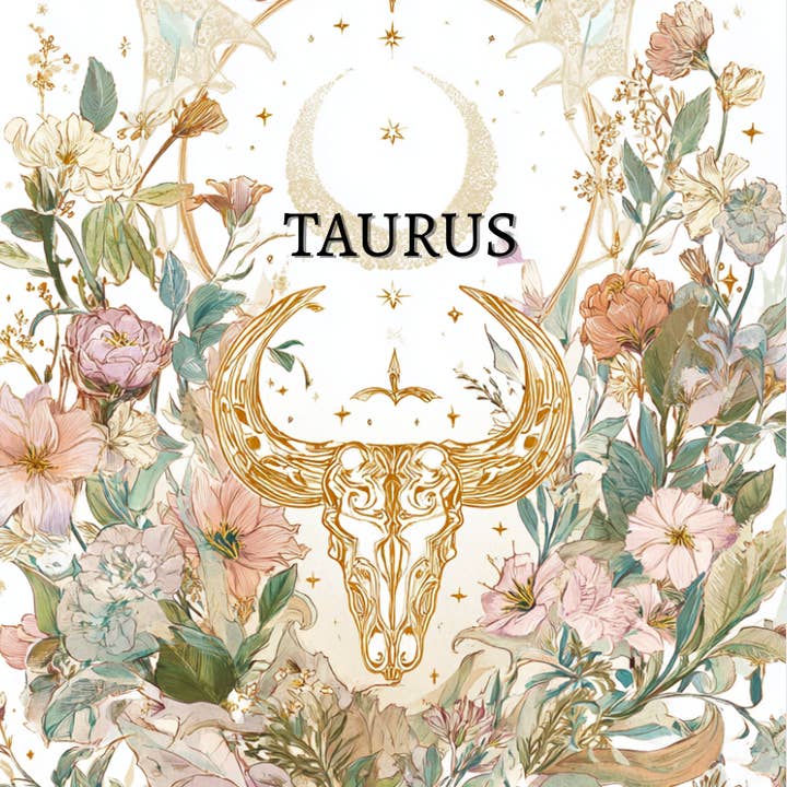 Taurus (April 20 – May 20) Zodiac Astrology Birthday Card | Blank Inside for Customized Birthday Wishes and other Purchase Wholesale cosmic nail art. Free Returns & Net 60 Terms on Faire trending on Faire.