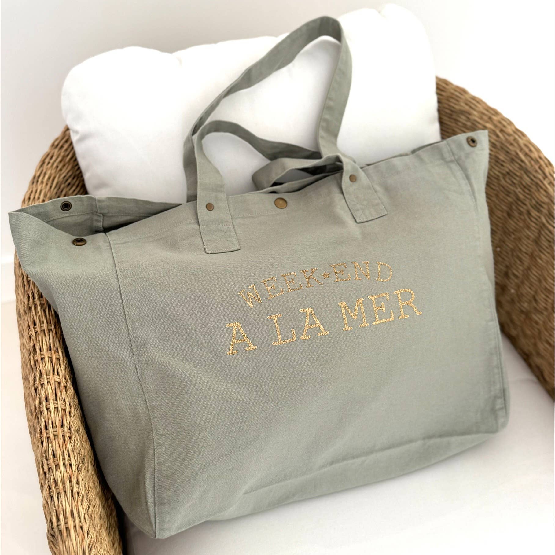 Marcel & Lily - Wholesale Tote Bag - Women's - Large tote bag "Weekend at the Sea" - 6 colors to choose from2