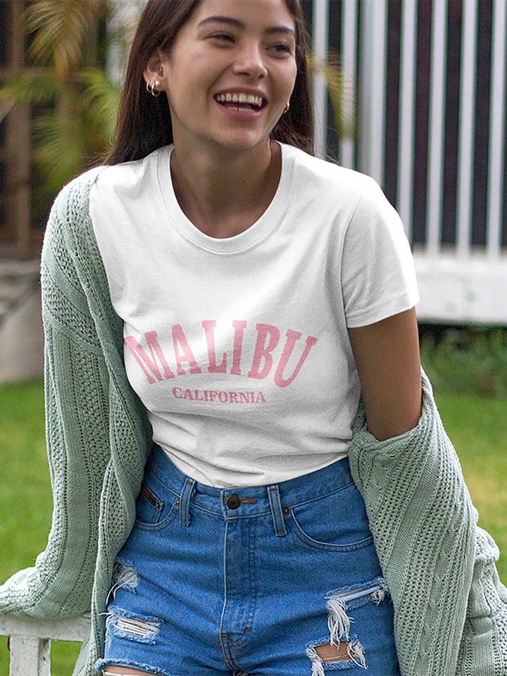 Malibu Comfort Colors T Shirt for wholesale by Lifestyle Outpost