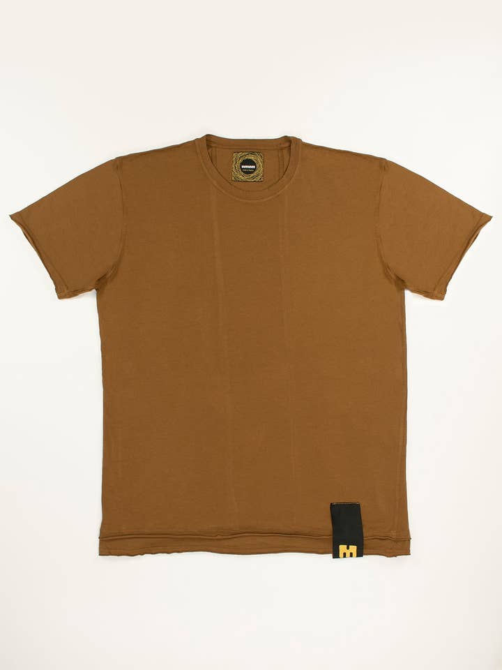 WANMA - Wholesale T-Shirt - Men's - MAN KOYNEK CAMEL T-SHIRT1