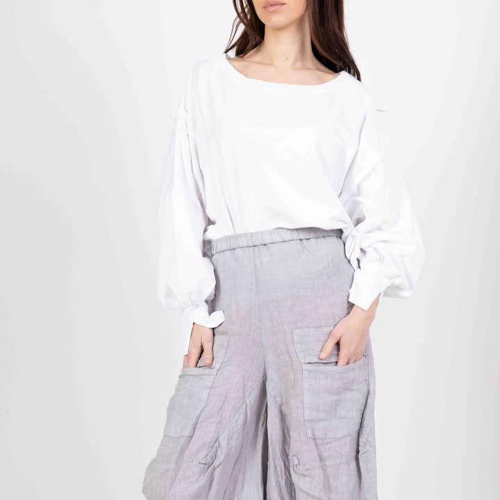 LINEN & COTTON HOUSE - Wholesale Pants – Women's - SERAOUL WOMEN'S LINEN PANTS SPRING SUMMER CLOTHINGB 22765