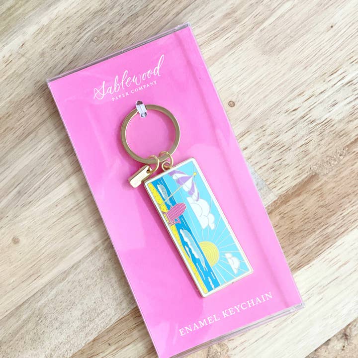 Out of Office Keychain for wholesale by Sablewood Paper Company