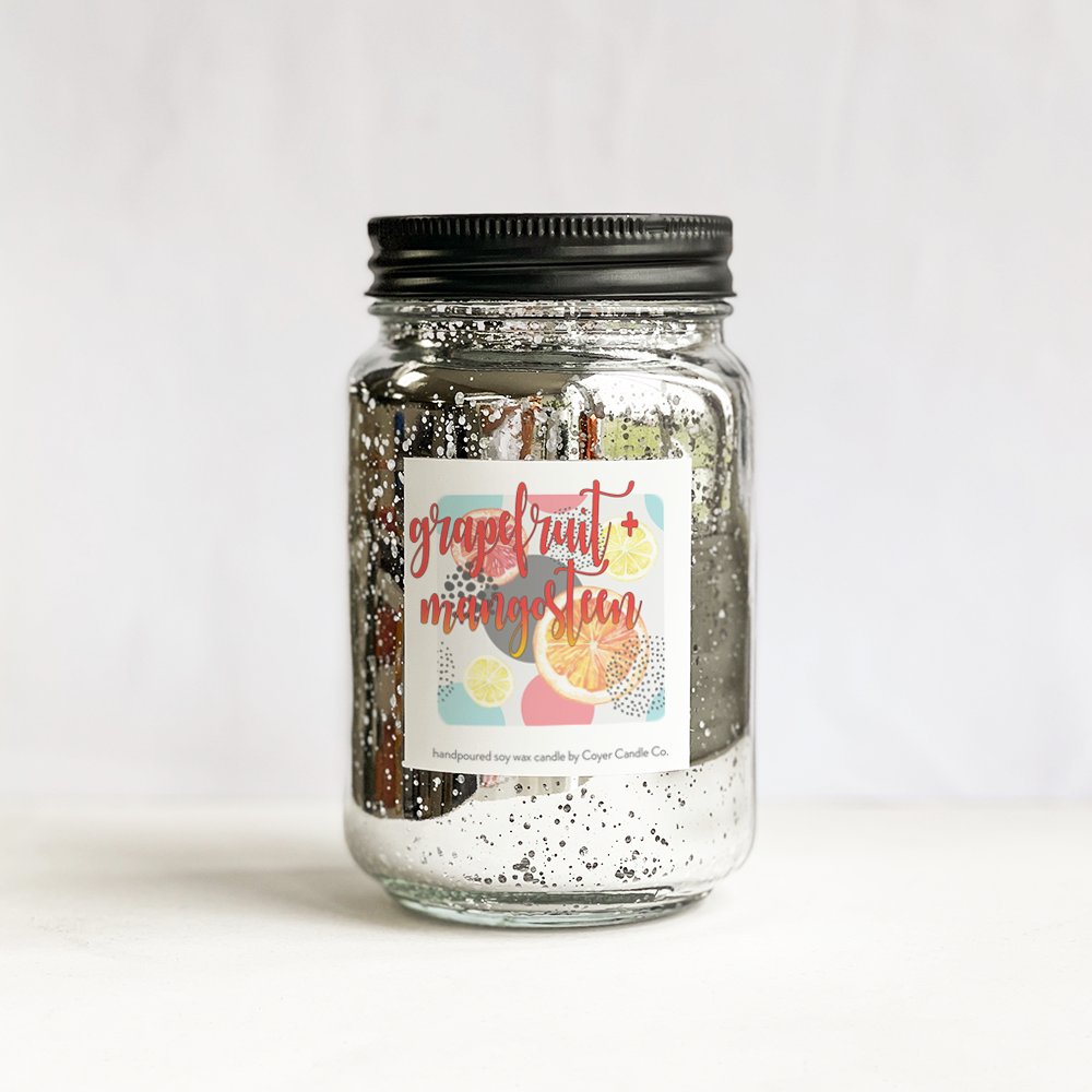 Coyer Candle Co. - Wholesale Jar/Filled Candle - 16 oz. Glimmery Speckled Candles - Signature Collection11
