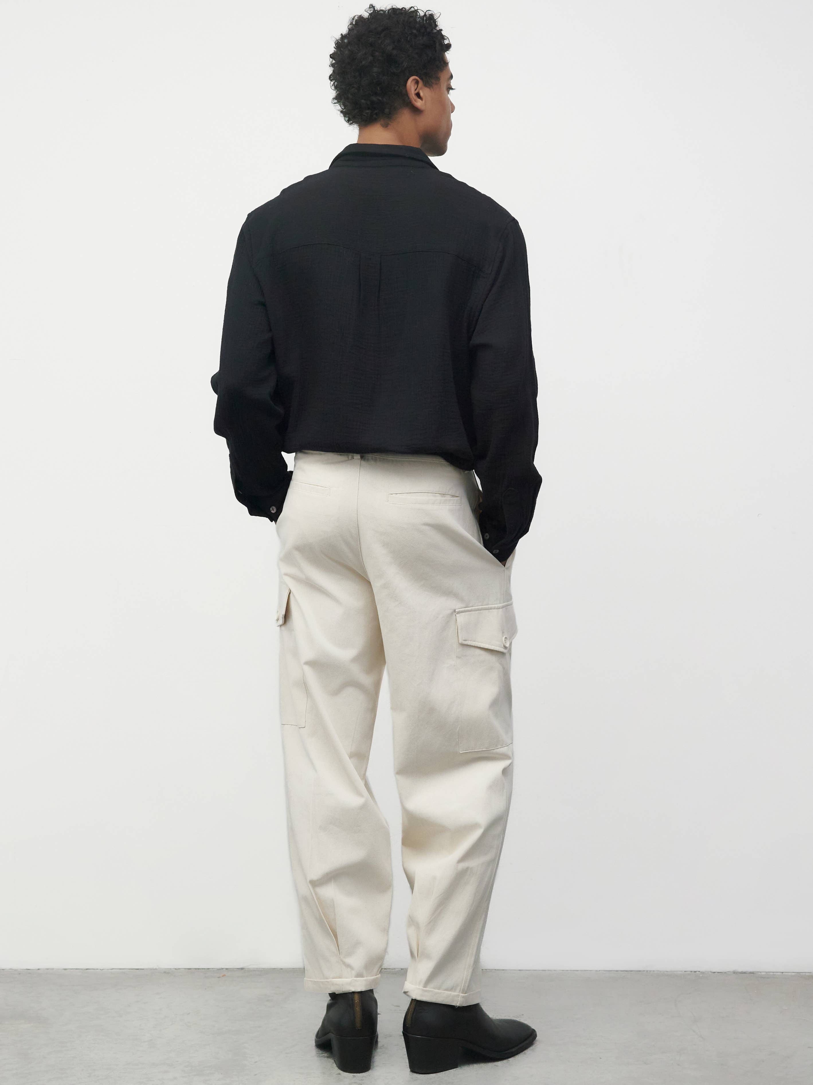 MOD REF - Wholesale Broek - Heren - The Wes Pants | Cargobroek met relaxte pasvorm0