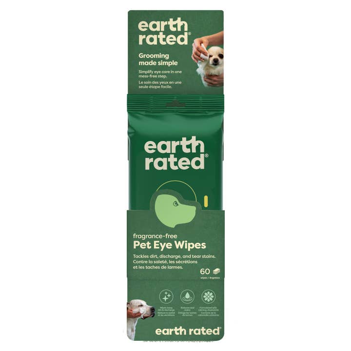 Earth Rated Dog Eye Cleansing Wipes 60ct Case of 6 and other Purchase Wholesale wipe case. Free Returns & Net 60 Terms on Faire trending on Faire.