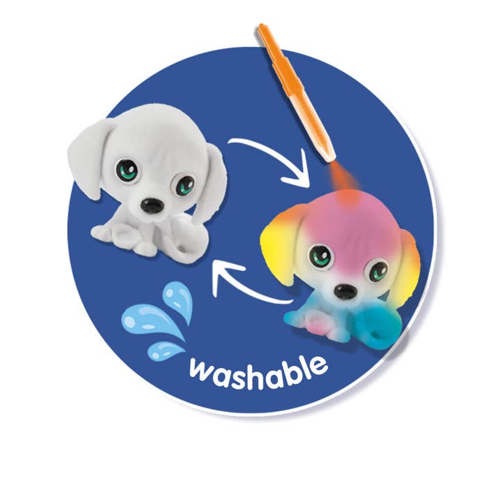 Robbie Toys Ltd – wholesale Classic toy – Kids – Blow airbrush pens - Puppies surprise 3x2