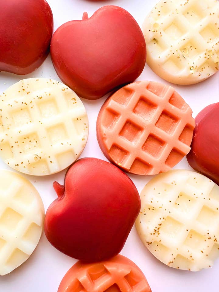 Foire d'automne - Fondants parfumés à la gaufre pomme érable pour la vente par The Moodie Store