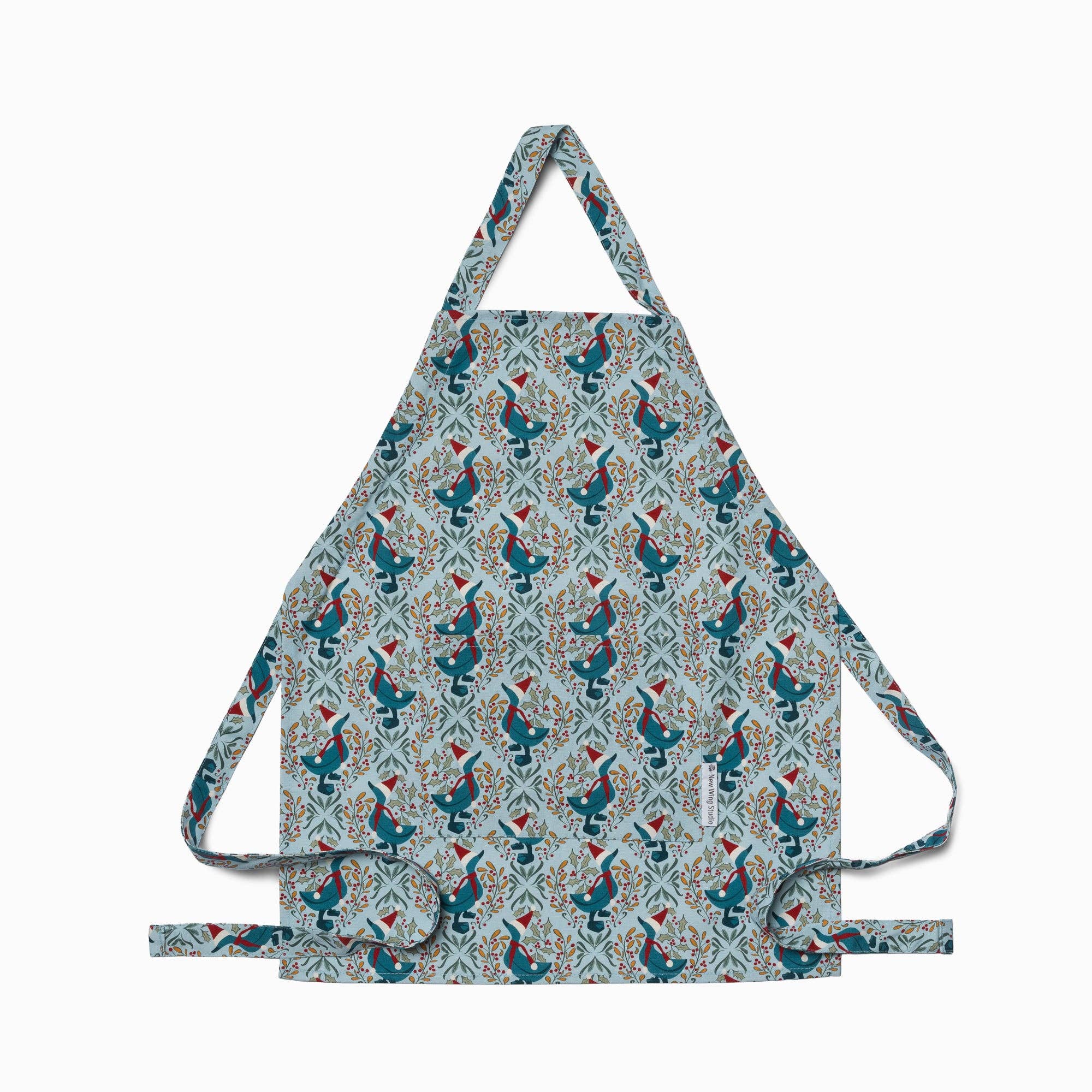 New Wing Studio - Wholesale Apron - Kids - Apron-Children's | Duck the Halls