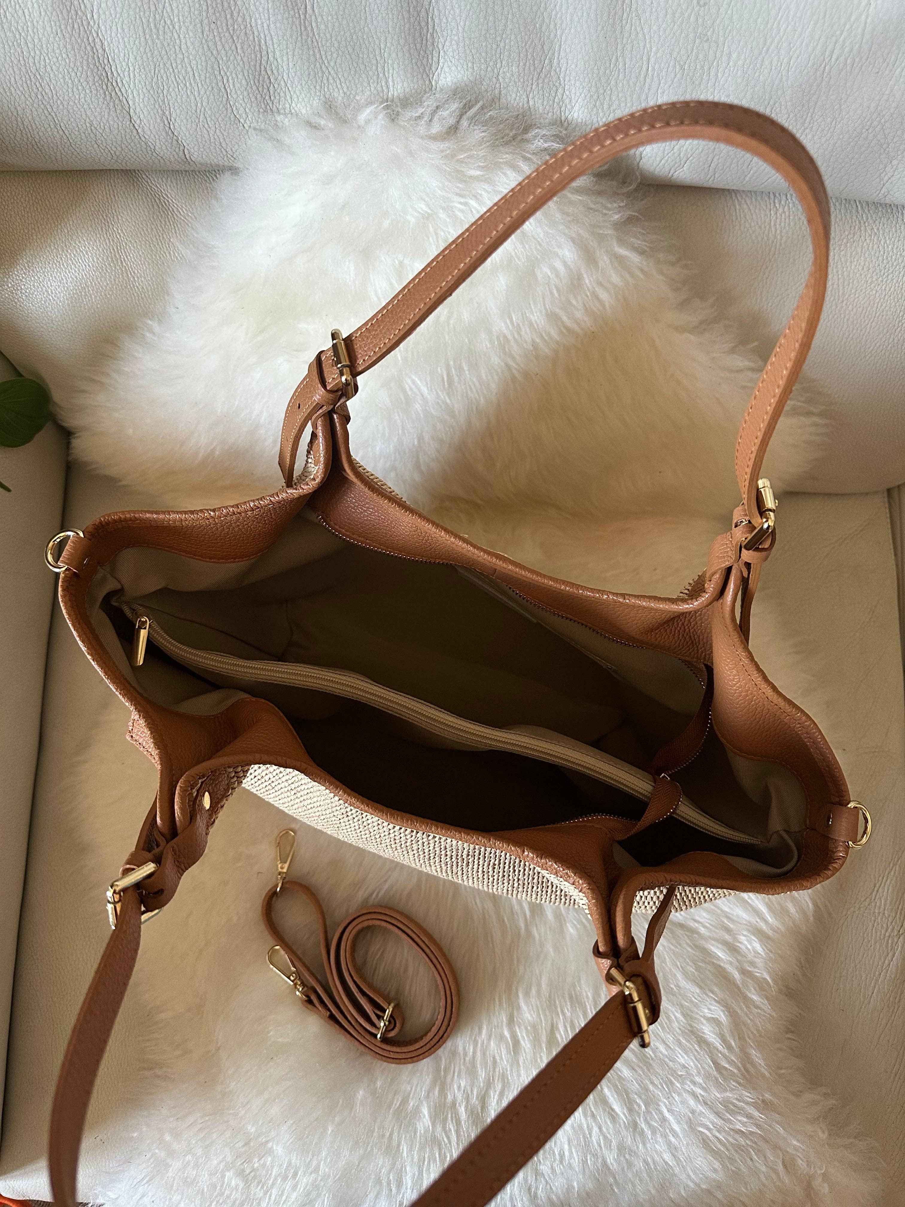 Zhade - Wholesale Shoulder Bag - Women's - THAI - raffia and genuine leather10