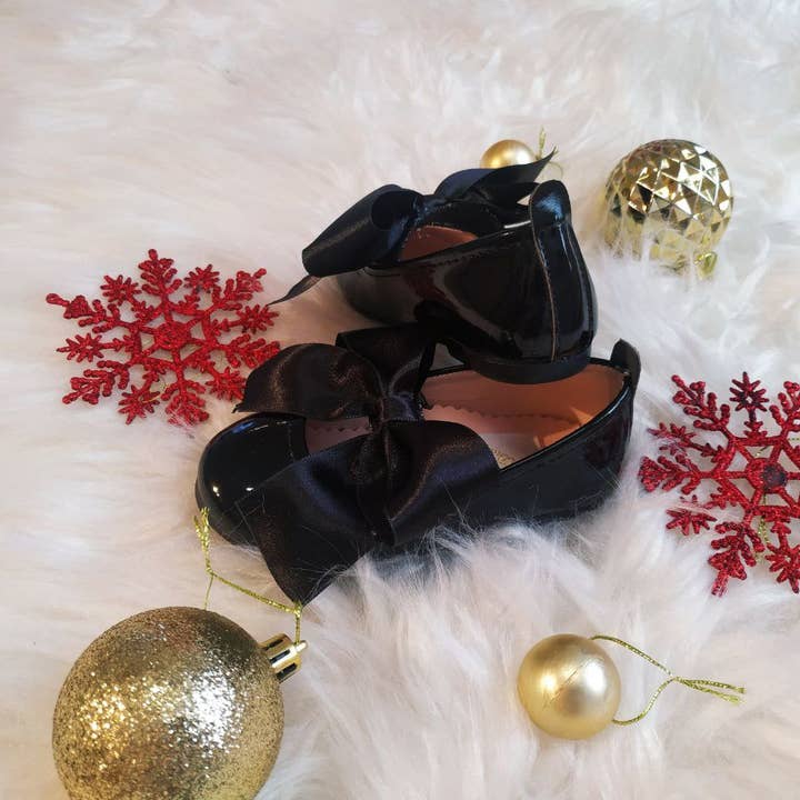 My Baby By Merry - Venta al por mayor Bailarinas/mocasines - Niños - Zapatos Mimi Black Matte