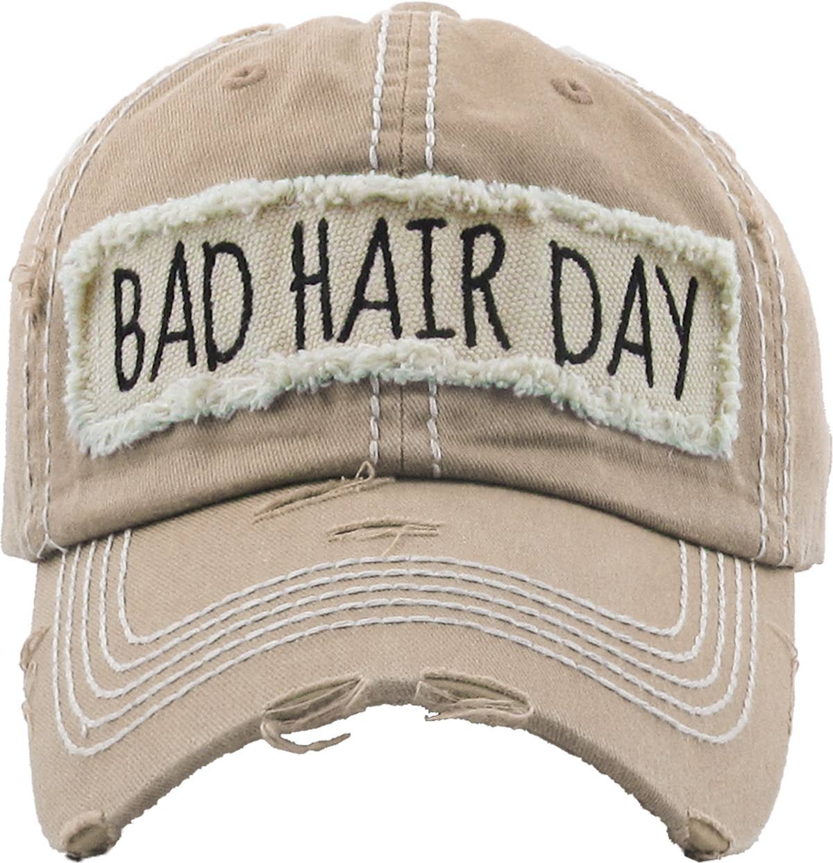 KBETHOS - Vendita all'ingrosso Cappellino da baseball - Donna - Berretto a sfera vintage lavato Bad Hair Day15
