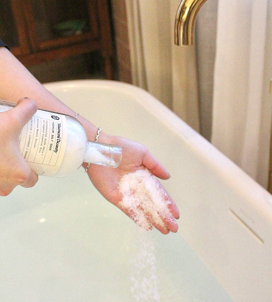 Mameni Beauty - Wholesale Bath Soak/Milk - “Intention” Mediterranean Sea Salt Soak6